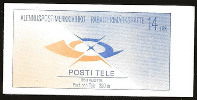 Postimerkkivihko V10 (1988) Alennusvihko
