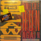 THE OUTLAWS - ON THE RUN AGAIN - UK 1986 M-/EX+ - pikkukuva 1