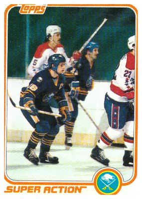 Legenda DANNY GARE Sabres 1982 Topps #127