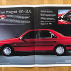Esite Peugeot 405 GLX vuodelta 1991 - pikkukuva 2