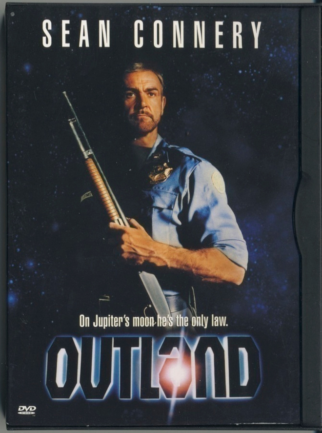 OPERAATIO OUTLAND – Suomi-DVD 1981/98 Sean Connery, snapcase