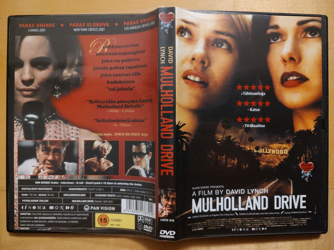 Mulholland Drive DVD