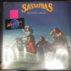SASSAFRAS - RIDING HIGH ORIG 1ST UK -76 PRESS EX+/EX+ LP - pikkukuva 1