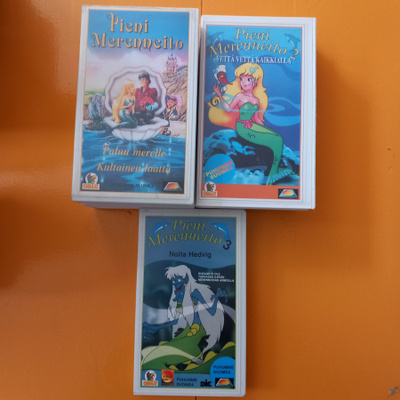 Pieni merenneito Omaxi valikoima [VHS] 4€/kpl
