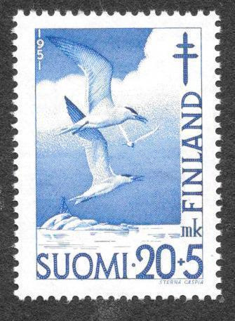 Tuberkuloosi 20+5mk 1951 (LAPE 398) **