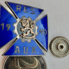 VANHA Ruuvimerkki Kurssiristi Res AUK 1940 Hopeaa - pikkukuva 1