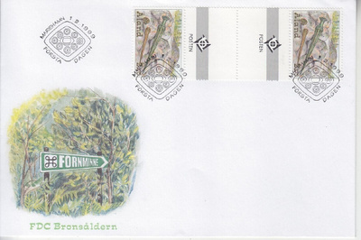 Åland FDC  LaPe 148 välilöparilla