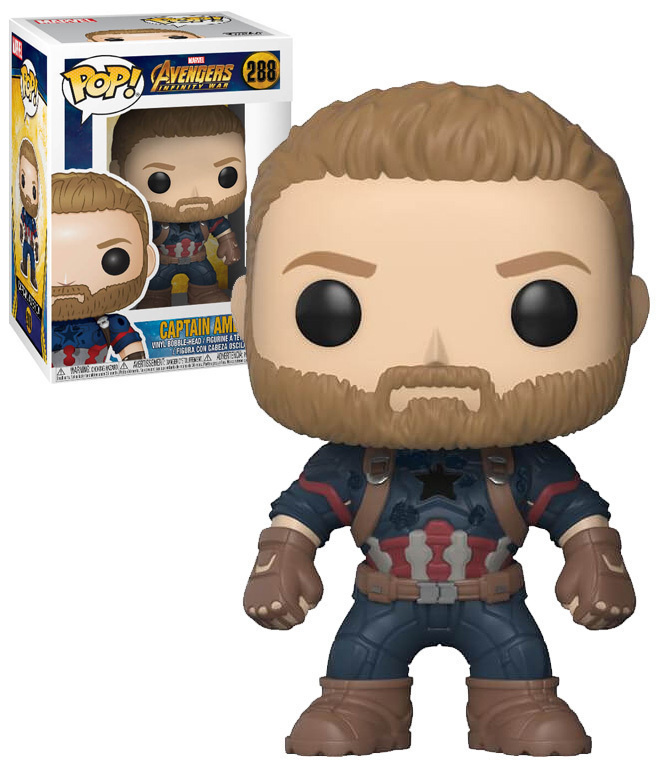 AVENGERS CAPTAIN AMERICA FUNKO POP  - HEAD HUNTER STORE.