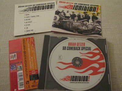 Brian Setzer Ignition '68 comeback special cd japani obi