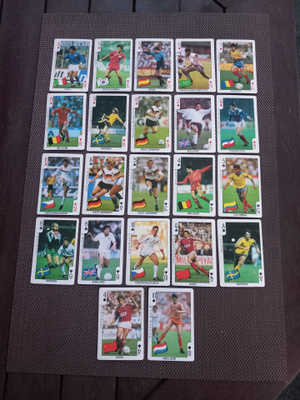Dandy football World Cup 1990 kortit 0,80 kpl