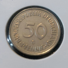 50 Pfennig 1995 G Saksa – Key date, lyöntimäärä 20 000 kpl - pikkukuva 2