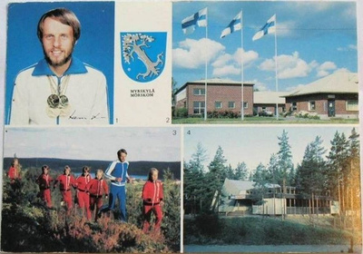 kortti ** Suomalainen olympiaurheilija - erilaisia