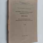 Aarno Maliniemi : Suomen historiallinen bibliografia 1901... - pikkukuva 1