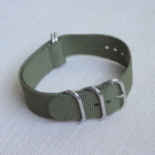 NATO - 22 mm ranneke - military vihreä - pikkukuva 1