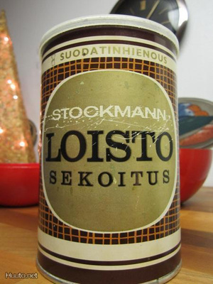 VANHA KAHVIPURKKI LOISTO SEKOITUS