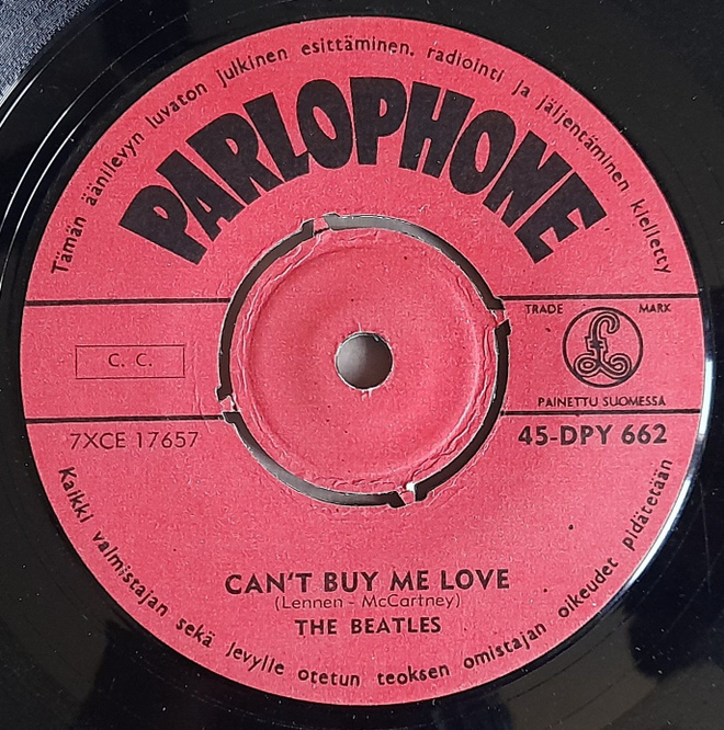 Beatles - Can't buy me love 7"