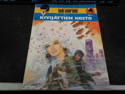 Bob Morane Kivijättien kosto No 4