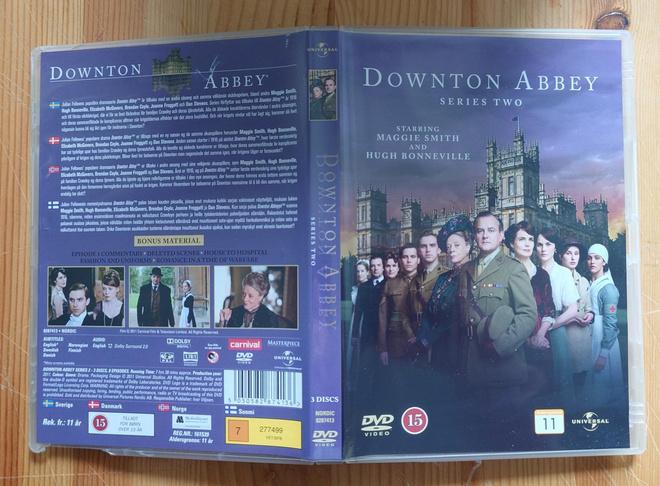 Downton Abbey kausi 2 suomitekstit