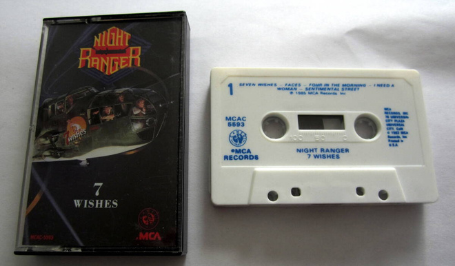 NIGHT RANGER 7 Wishes C-KASETTI