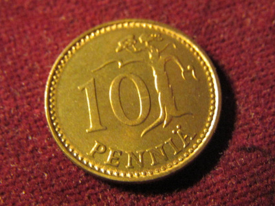 10 penniä 1982