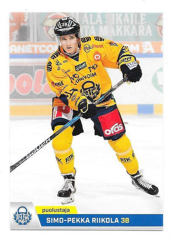 2018-19 CardSet #100 Simo-Pekka Riikola Lukko