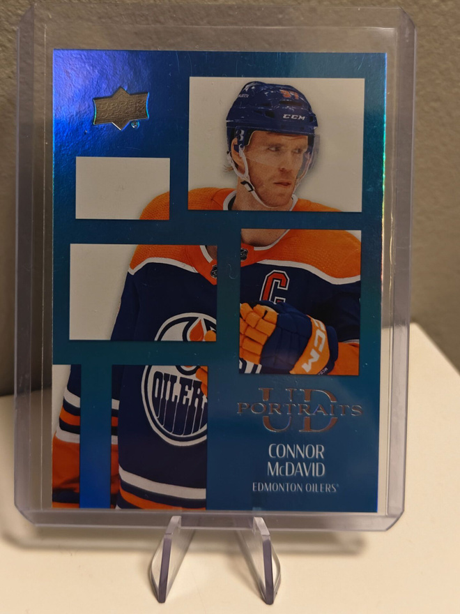 2024-25 Upper Deck Series 2 UD Portraits #P33 Connor McDavid