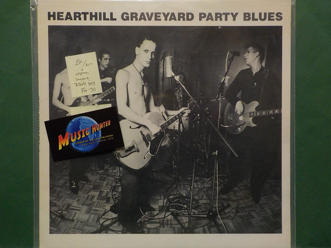 HEARTHILL - GRAVEYARD PARTY BLUES - FIN 1990 EX-/M- LP