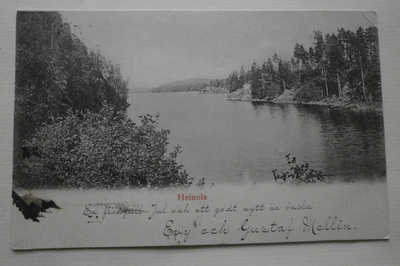 Heinola, näkymä järvelle, mv pk, p. 1901