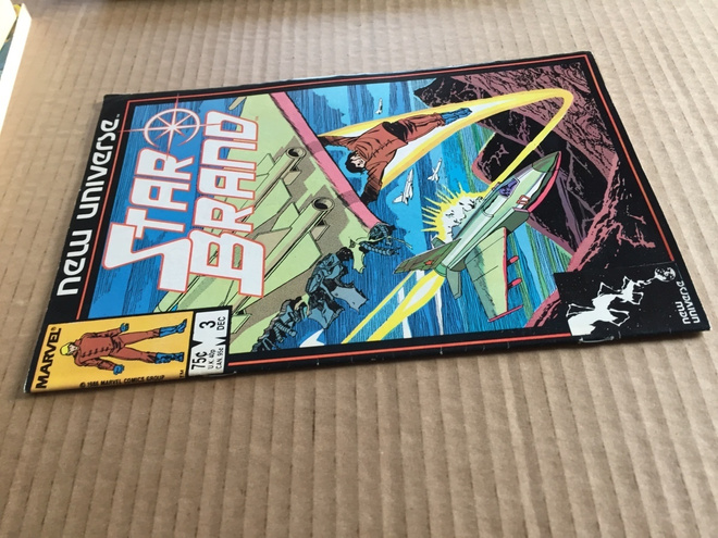 MARVEL THE STAR BRAND 3/1987 HYVÄ