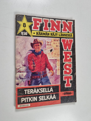 Finnwest 8/1986 : Teräksellä pitkin selkää