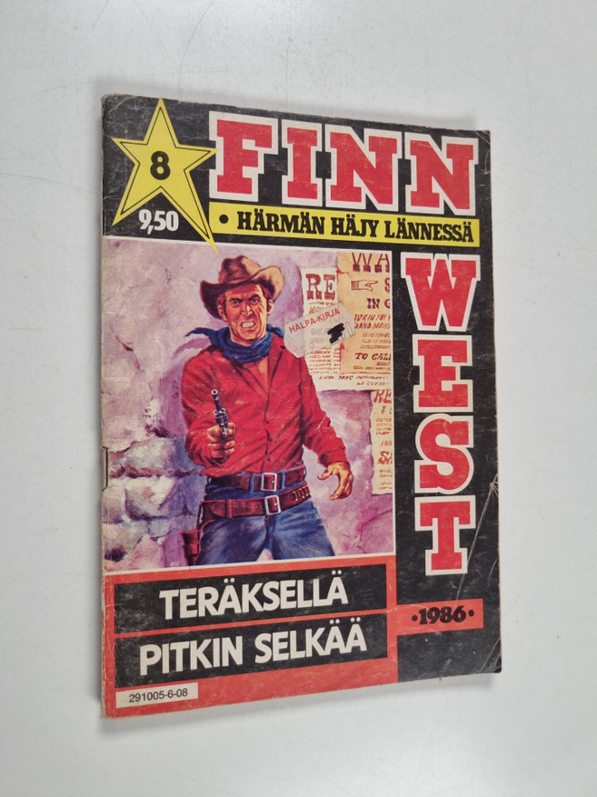 Finnwest 8/1986 : Teräksellä pitkin selkää
