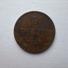5 PENNIÄ 1896 - pikkukuva 1