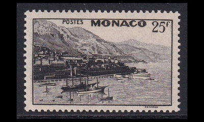 Monaco 390 * Käyttösarja satama 25 Fr (1948)