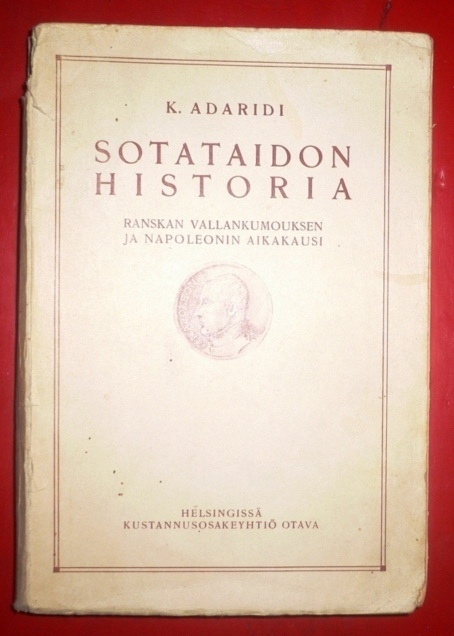K. Adaridi Sotataidon historia  III v. 1921 1.p.