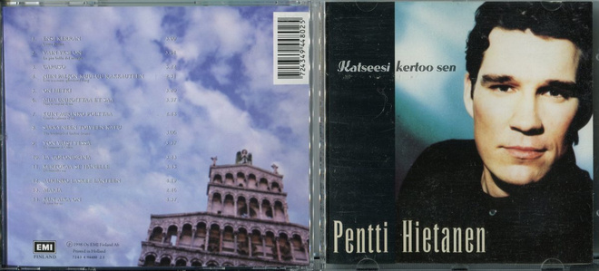 PENTTI HIETANEN . CD-LEVY . KATSEESI KERTOO SEN
