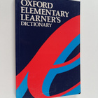 Shirley Burridge : Oxford elementary learner's dictionary... - pikkukuva 1