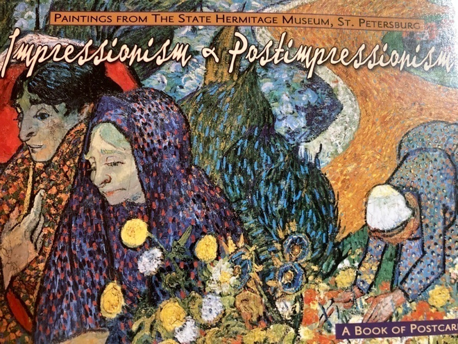 Book of postcards IMPRESSIONISM & POSTIMPRESSIONISM