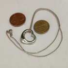 Tiffany & Co. Elsa Peretti Open Heart hopea sydän riipus - pikkukuva 5