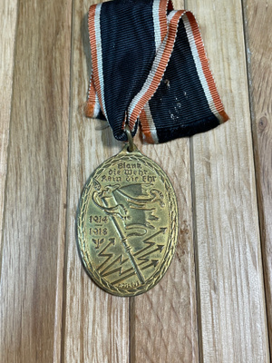 Kyffhauser -liiton sotamuistomitalli WW1