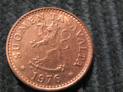 10 penniä 1976