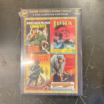 Suomen filmiteollisuuden parhaat 4DVD (UUSI)