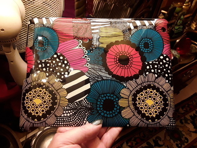 Marimekko siirtolapuutarha Ipad kuori