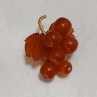 Vintage meripihka rintakoru, solki Amber itämeren Meripihka - pikkukuva 1
