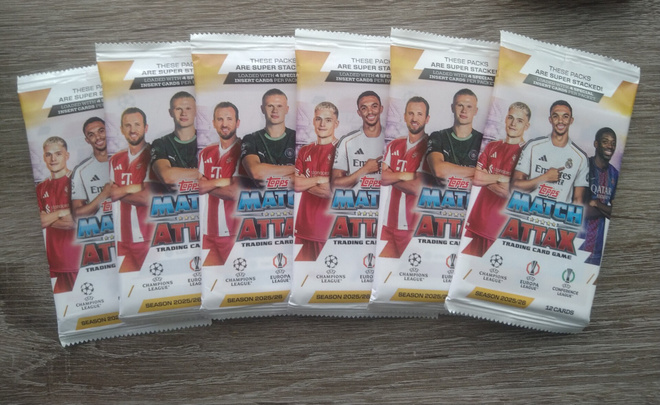Topps Match attax 25/26 paketit