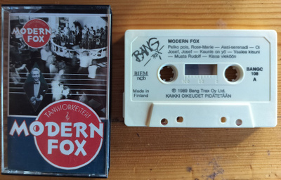 TANSSIORKESTERI MODERN FOX-Kasetti, BANGc 108,v.1989