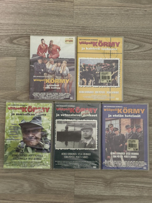 Vääpeli Körmy DVD-elokuvat - uusia, muoveissa