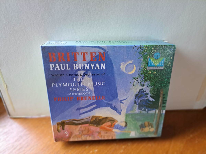 Britten:Paul Bunyan-Philip Brunelle 2cd-Box