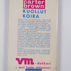 Carter Brown : Kuollut koira - pikkukuva 2