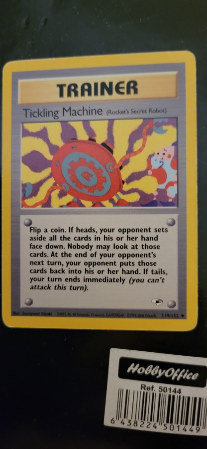 Tickling Machine (GH 119) Gym Heroes card