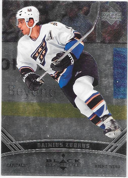 2006-07 Black Diamond #83 Dainius Zubrus Washington Caps